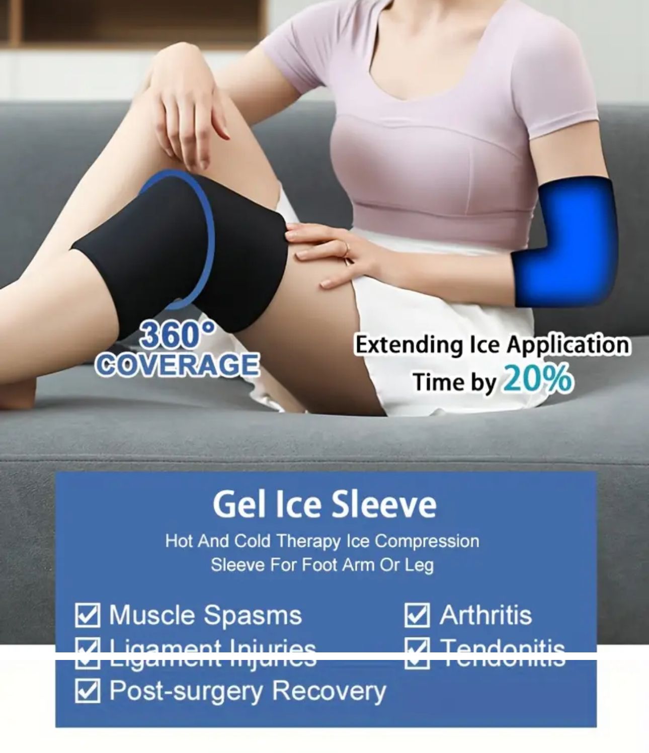 Gel Ice & HOT  Sleeve